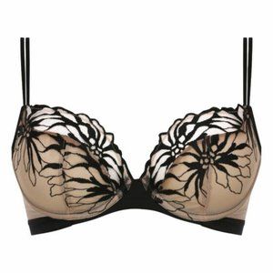 Chantelle Shadows 3-Part Plunge Underwire Bra